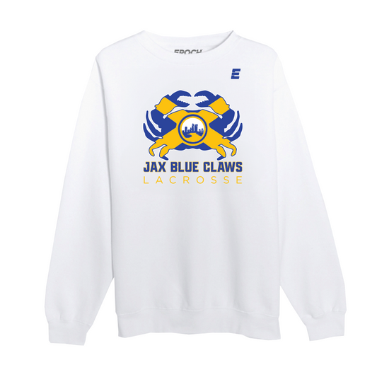 FLA Blue Claws - Unisex Crewneck Sweatshirt White