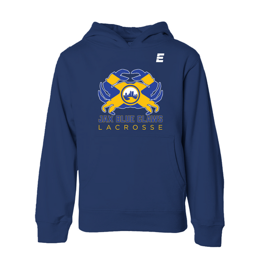 FLA Blue Claws - Classic Youth Hoodie Navy