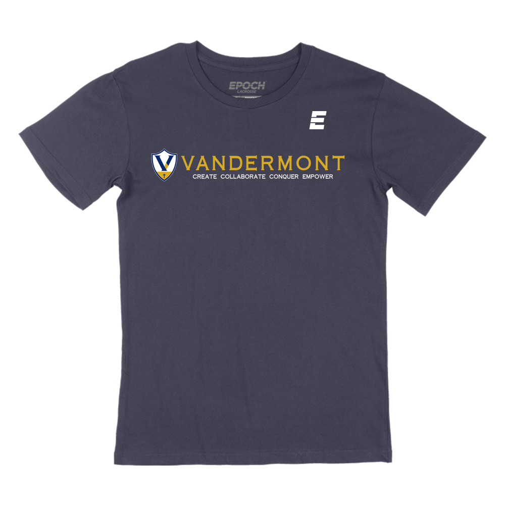 Vandermont Academy - Premium Unisex Short Sleeve Tee Navy