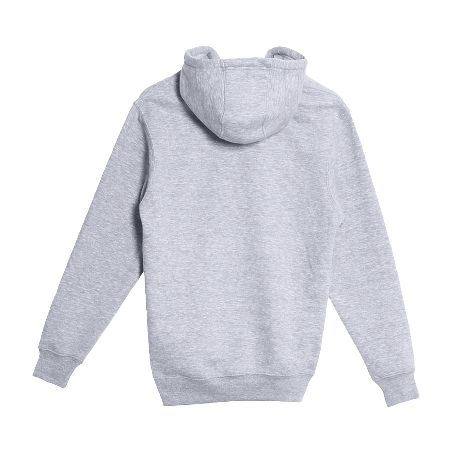 Unisex Hooded Pocket Sweatshirt Heather Gray