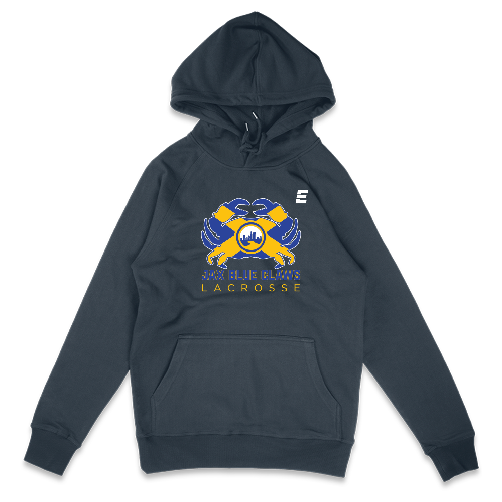 FLA Blue Claws - Premium Unisex Hooded Pocket Sweatshirt Navy