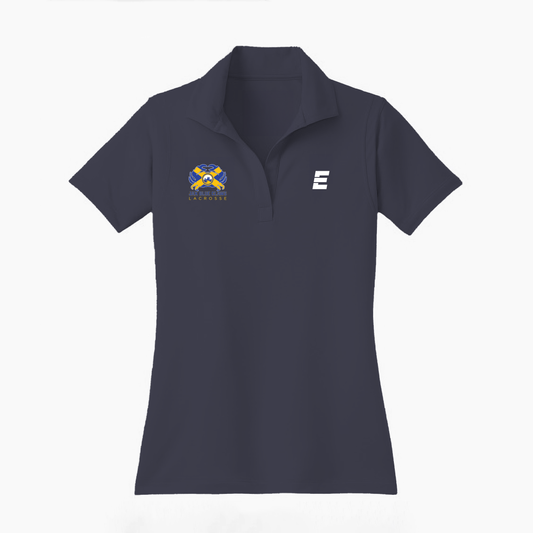 FLA Blue Claws - Women's Performance Polo Navy