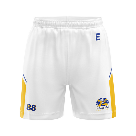 CUSTOM FLA Blue Claws - Men's Gym Shorts White
