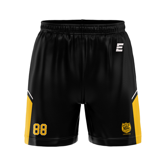 CUSTOM MAC - Men's Gym Shorts Navy Black
