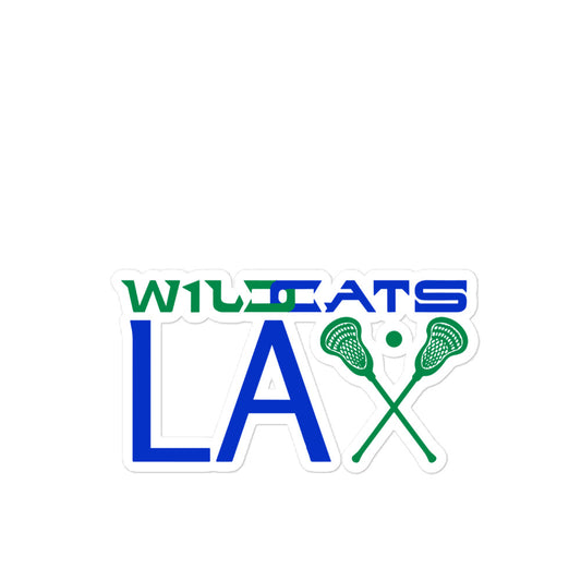 WildCats Lax - Bubble-free stickers