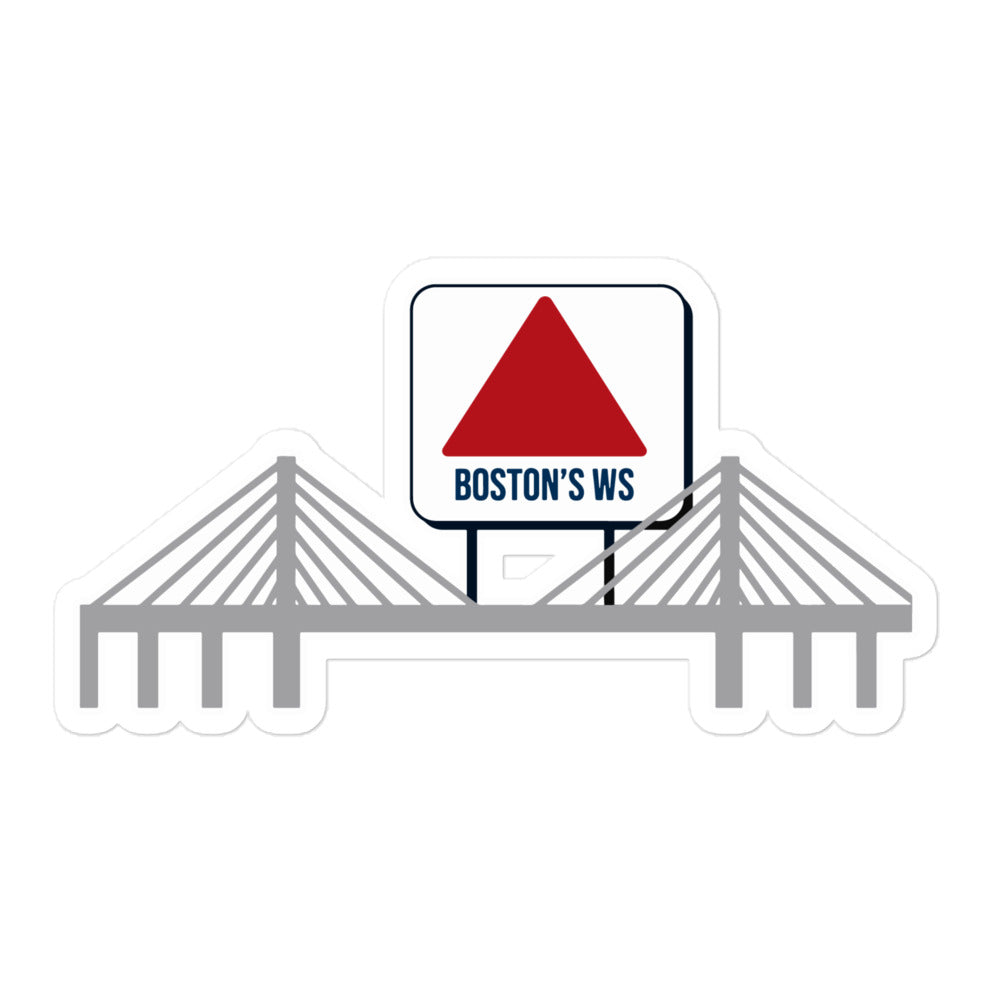 Boston World Series - Bubble-free stickers