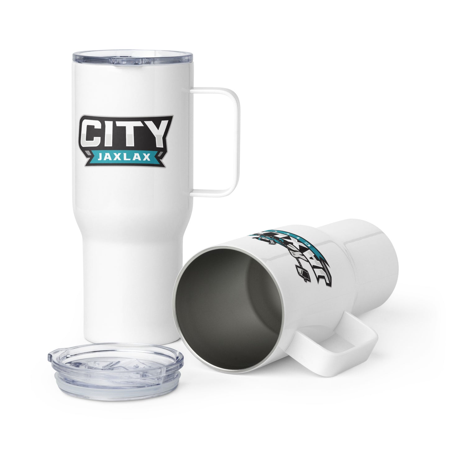 Jax Lax City - Travel mug with a handle